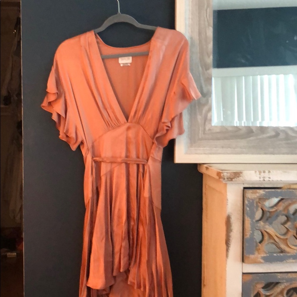 Saylor silk dress!